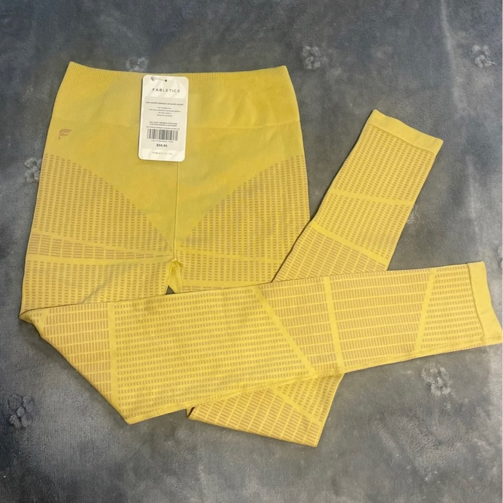 High-Waisted Seamless Jacquard Legging